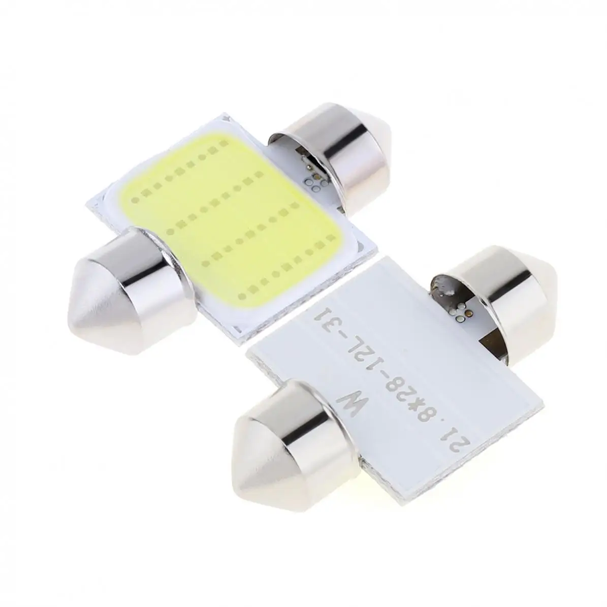 Комплект из 2 предметов белый 31 мм 12 SMD 12V COB светодиодный салона Купол Карта