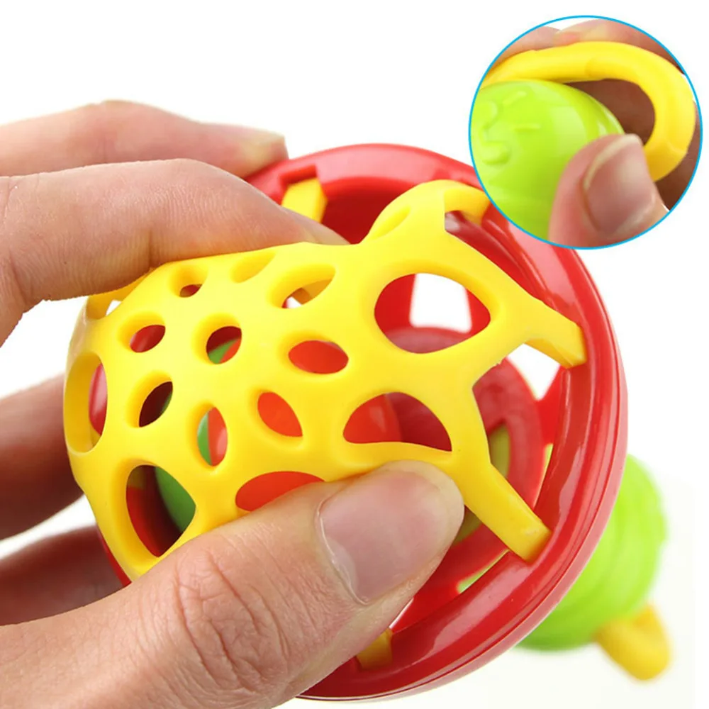 

Newborn Cartoon Develop Intelligence Hand Bell Rattles Mobile Bath Toy Develop Intelligence Toy Best Gift for Baby Infant