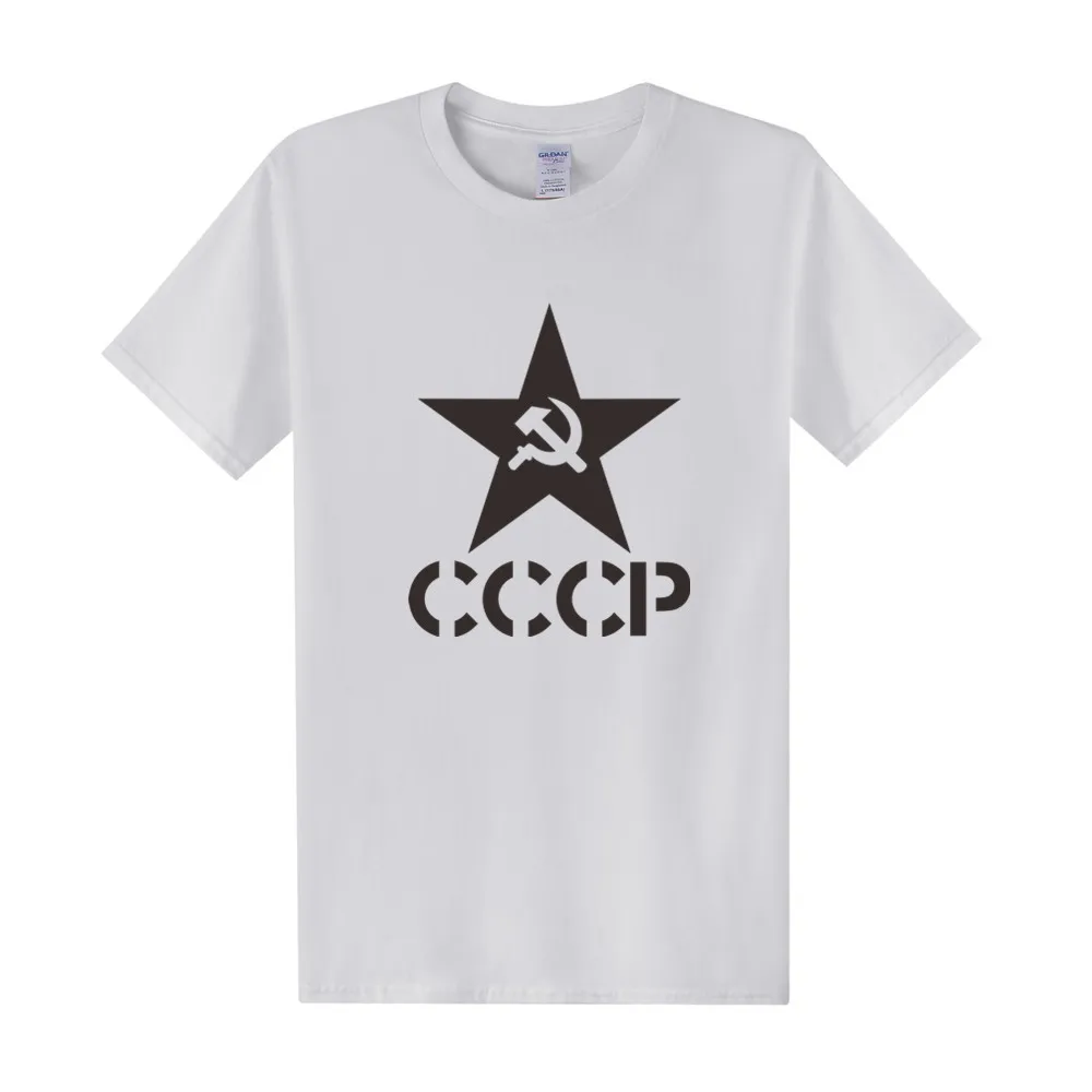 Футболка мужская летняя с принтом СССР хлопок рисунок Советский Союз Москва