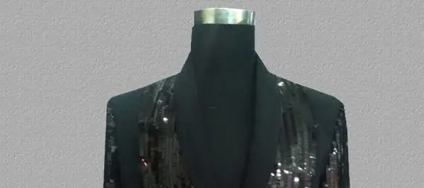 Блестящий Блейзер мужские костюмы дизайнерские куртки сценические для певицы