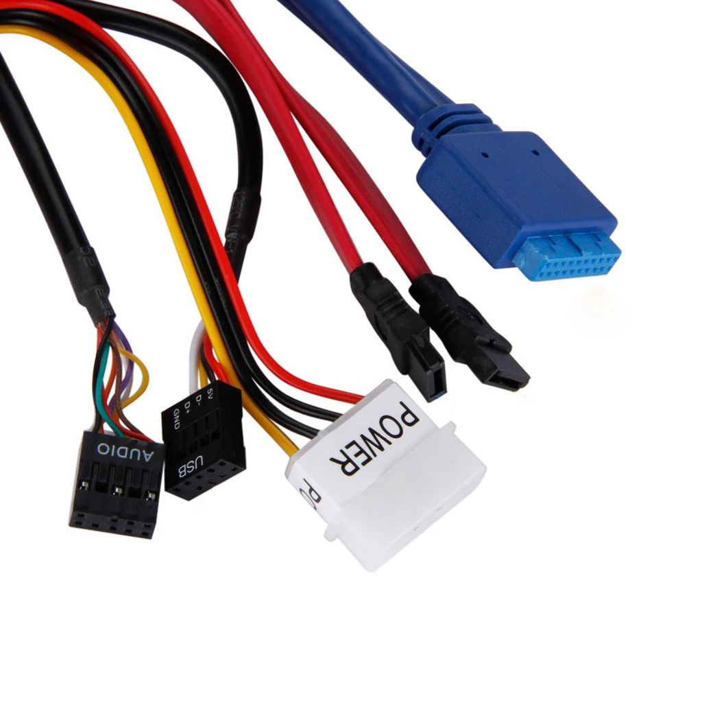 Multifuntion 5 25 &quotМедиа приборной панели кард ридер USB 2 0 3 20 pin e SATA Передняя панель|card