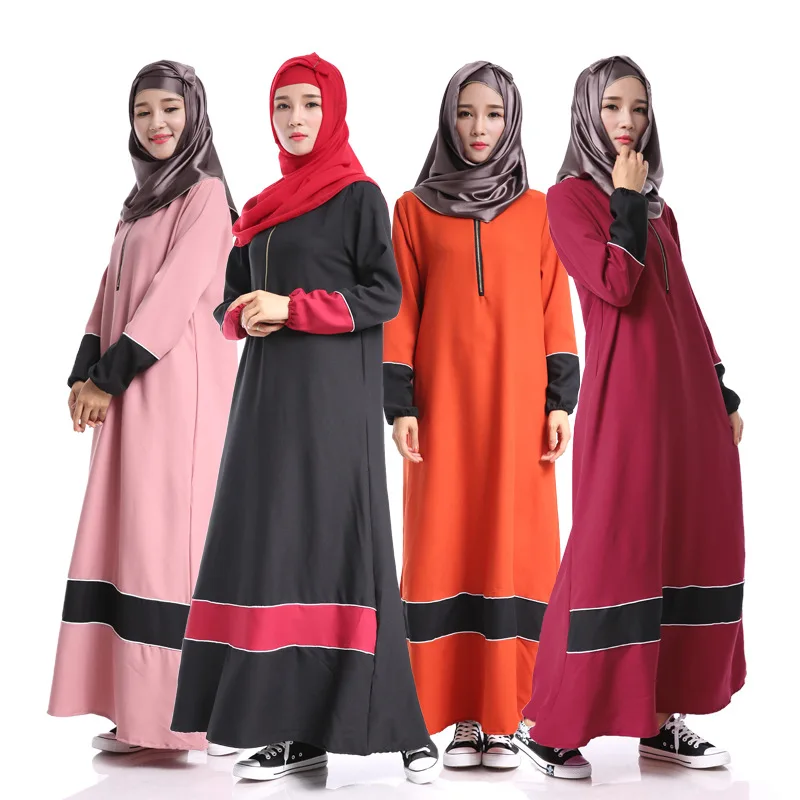 Льняная мусульманская Абая, платье стандартной длины, Пакистанская одежда с длинным рукавом, Abaya Дубай, мусульманское платье для женщин