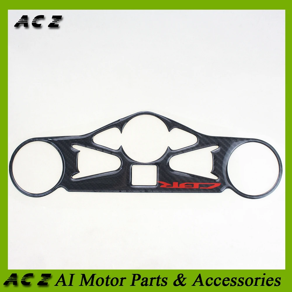 

ACZ Motorcycle Triple Tree Top Clamp Decal Carbon Fiber Upper Front Protector Sticker For Honda CBR1000RR CBR1000 RR 2008-2011