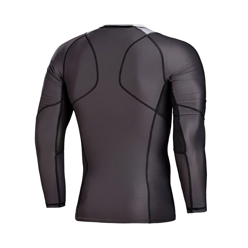 Мужская футболка с длинным рукавом Li Ning облегающая Спортивная подкладкой из