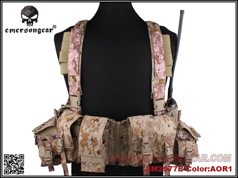 Emersongear LBT 1961A R грудь снаряжение тактический страйкбол боевой жилет США нейлон Cordura