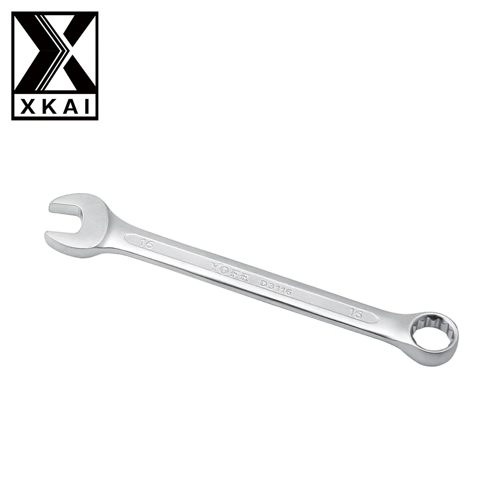 Xkai 16 мм Комбинации Box Open End вогнутой ребра инструмент ключ высокое качество