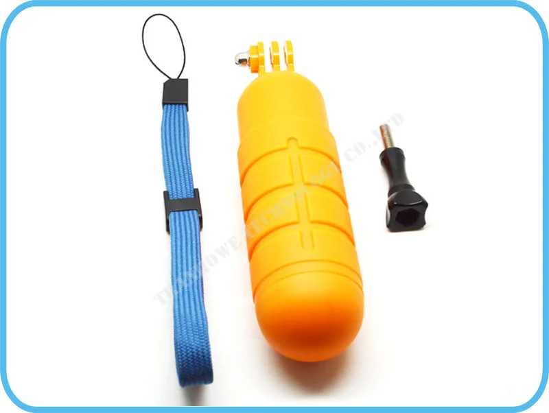 Free Shipping!!Accessories B Model Durable Floaty Bobber With Strap and screw For Gopro Hero 3+/3/2/1/ GITUP XiaoYi/ SJ4000 Cam |