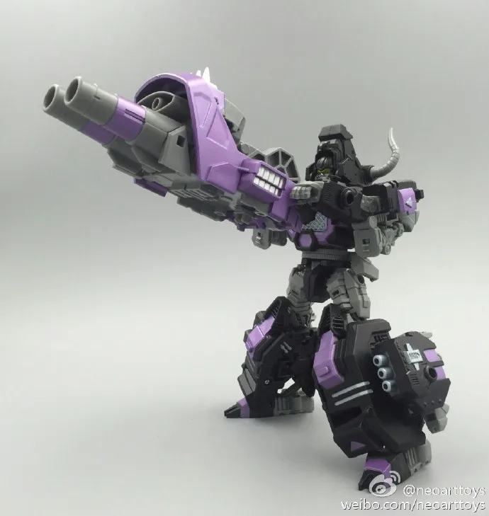 Модельные фанаты в наличии neoart toys ko MMC робот-трансформер черный Predaking Tantrum Rhino bison