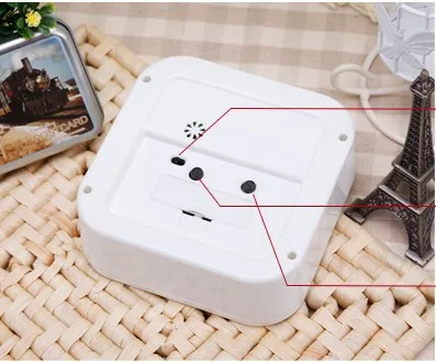 Креативный мультяшный Модный стильный Настольный Будильник квадратной формы