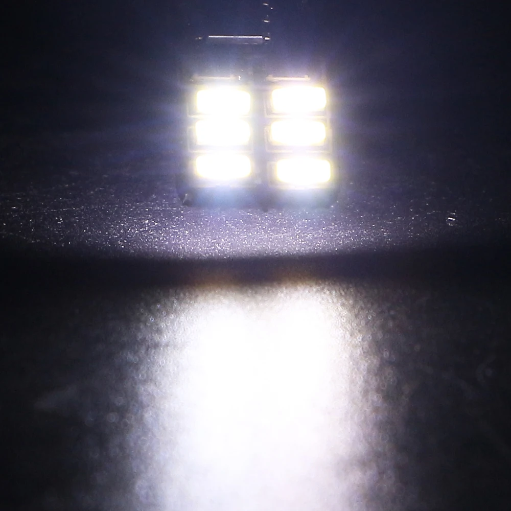4X 10X 50X 12V T10 PCB 3014 12 SMD постоянная стробоскопическая вспышка лампа автомобильный