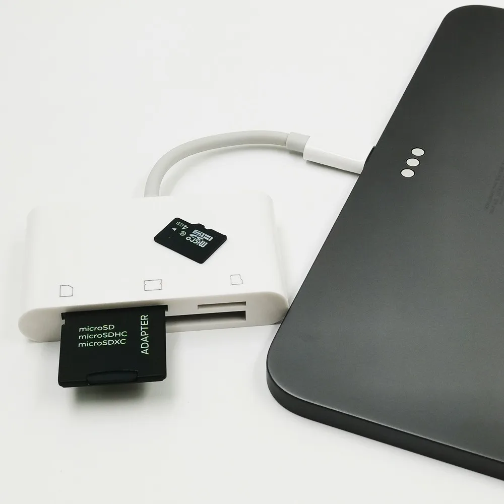 

Original USB Type-C SD/TF/CF Memory Card Reader for IPad Pro Huawei XiaoMi Portable Flash Memory High-Speed Reading Operation