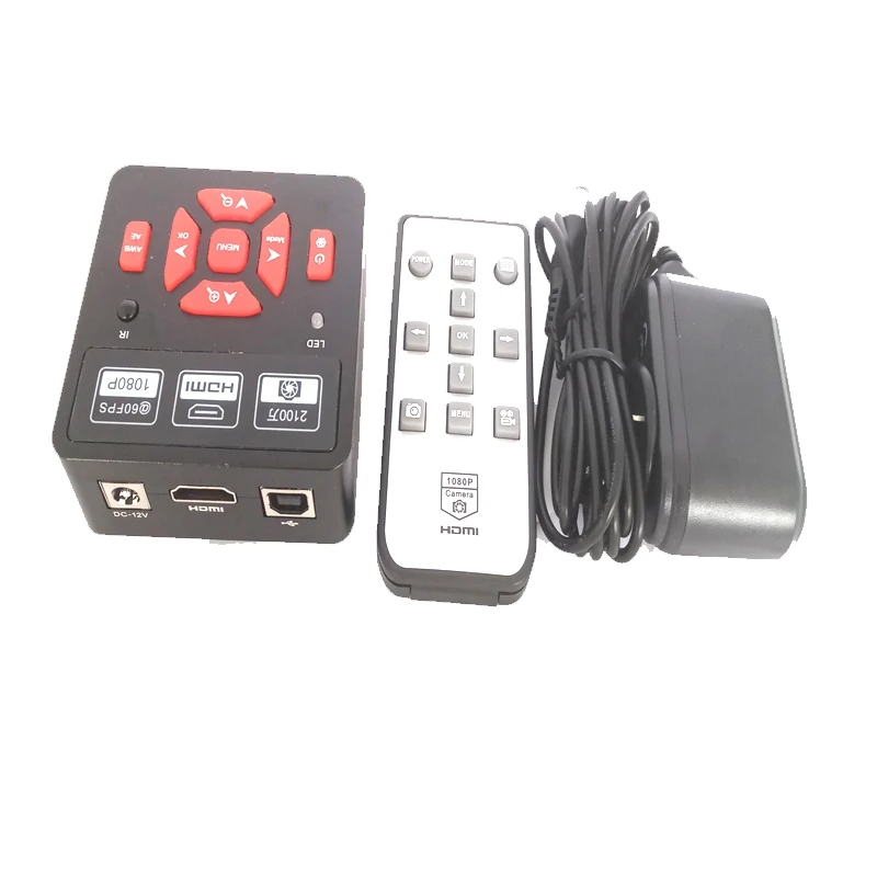 21MP 1080P HDMI USB микроскоп камера 3.5X 90X двойная стрела siмультифокальный Тринокулярный