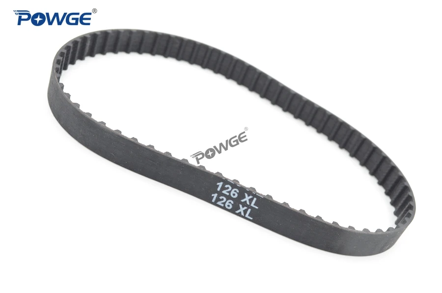POWGE XL Ремень ГРМ 120/122/124/126/128 Ширина 025 6,4 мм 037 зубы 60 61 62 63 64 синхронного ремня 120XL 122XL 124XL 126XL 128XL