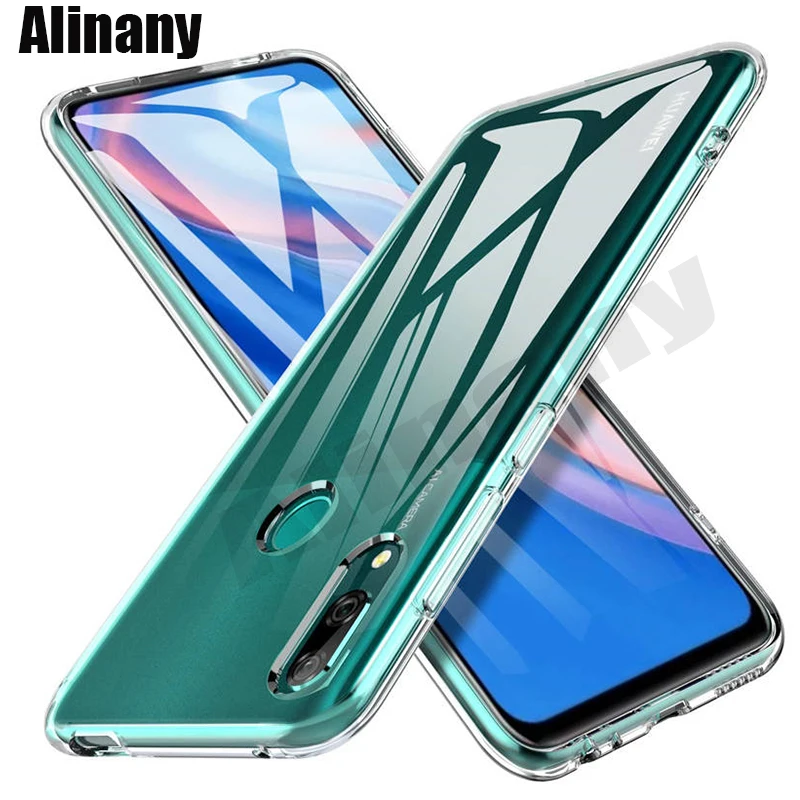 Чехол для Huawei P Smart Z мягкий прозрачный силиконовый чехол из ТПУ телефона 6 59 SmartZ