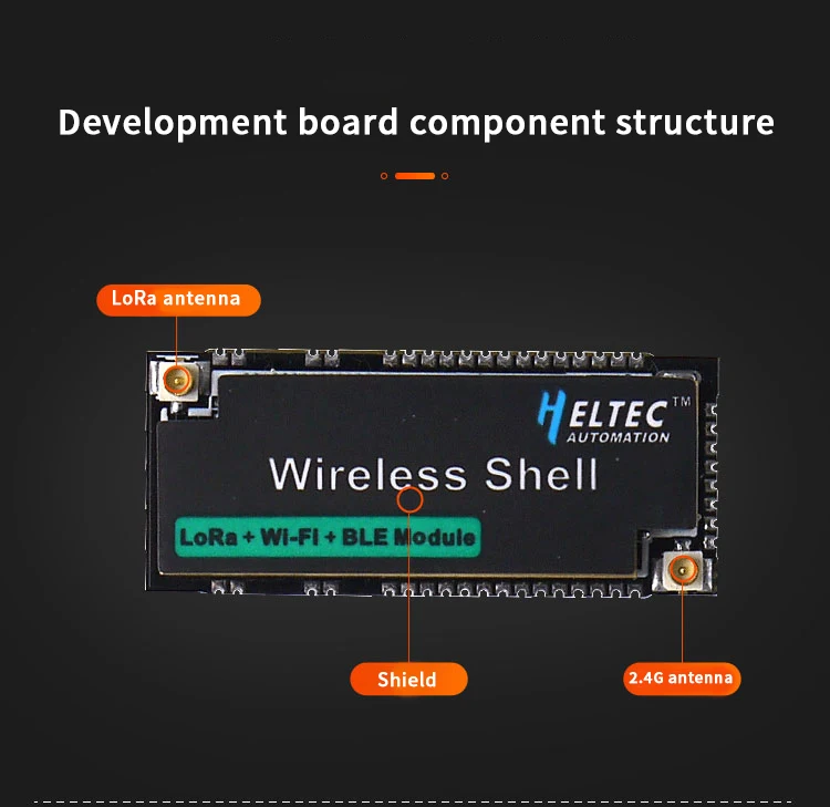 5 шт. ESP32 модуль беспроводной корпус SX1276 LoRaWAN протокол wifi BLE для Arduino