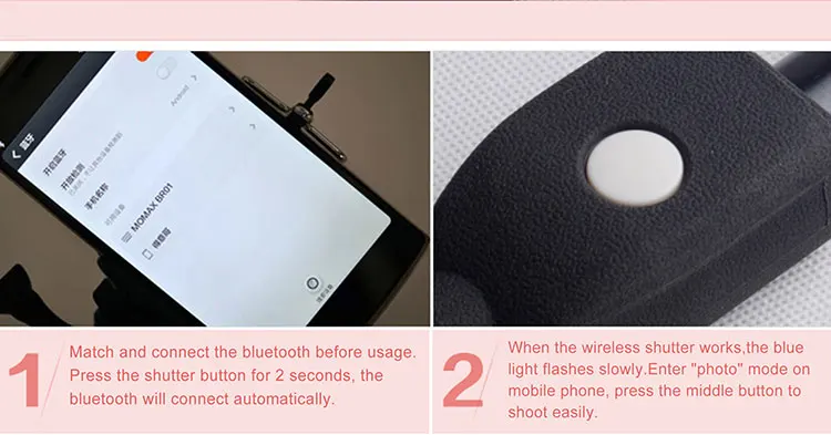 KINGJOY официальная селфи палка портативный Bluetooth 3,0 экшн видеокамера штатив для телефона смартфон Универсальный для Gopro камеры