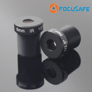 Focusafe 5 Megpixel M12 MTV 6 мм CCTV объектив камеры высокой четкости ИК плата для IP