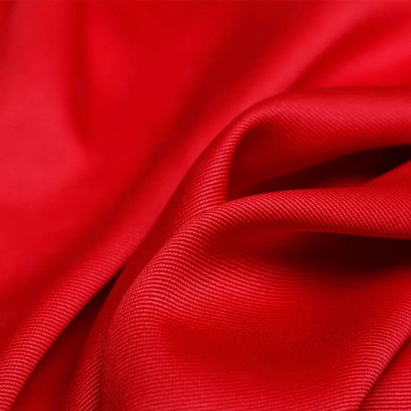 Pearlsilk 20momme красный цвет мягкий крепдешин тутового шелка материалы рубашка платье DIY Одежда ткани
