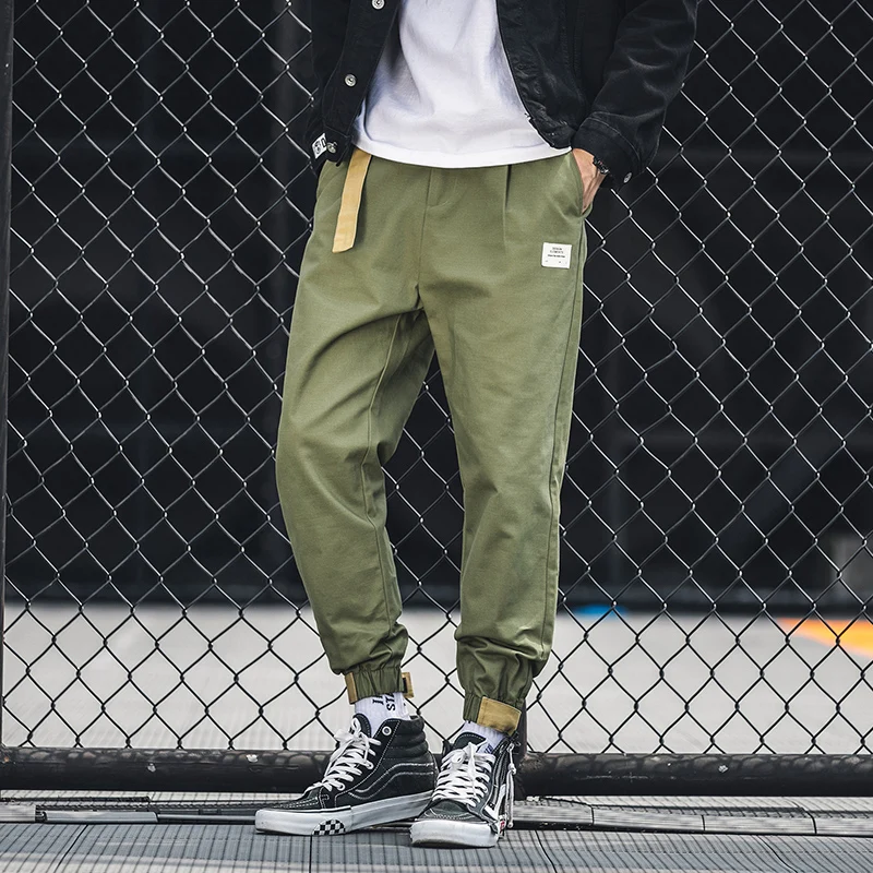 Casual men pants streetwear hip hop sweatpants with waistband military camouflage plus size 5xl | Мужская одежда