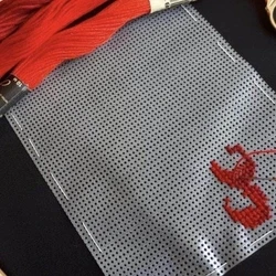 Oneroom 22x20 см 14CT водорастворимый холст для вышивки крестом материал DIY Швейные принадлежности для одежды