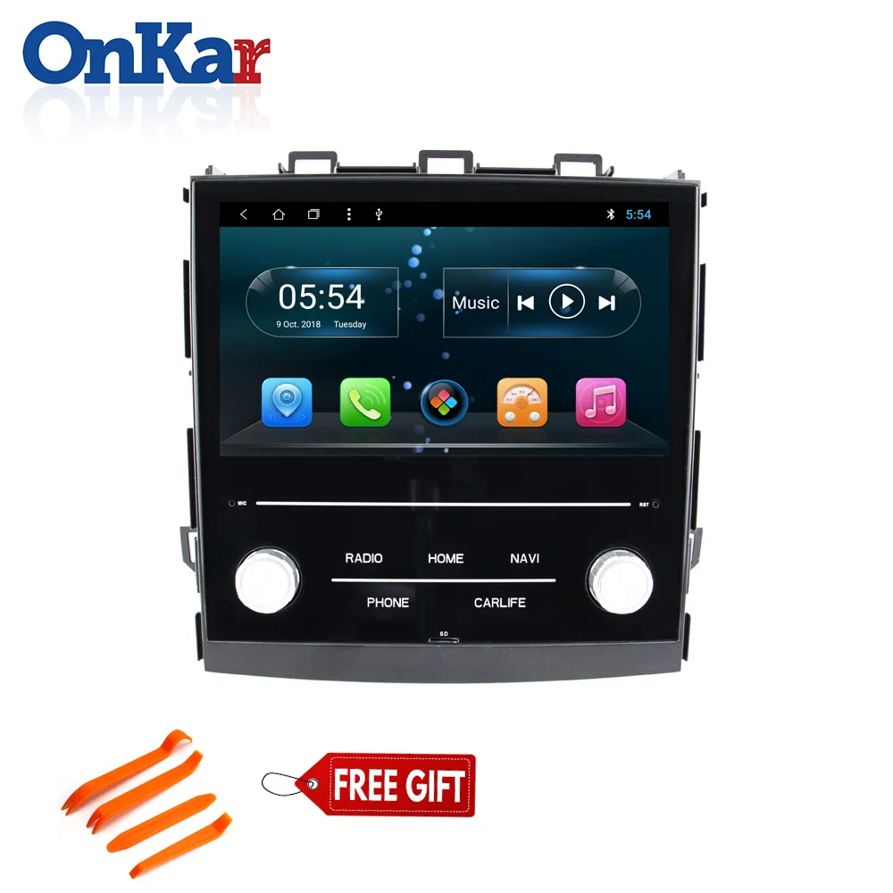 Subaru XV 2018 ONKAR Автомобильная Автомагнитола gps радио для Subaru XV/Foreter/Impreza Android octa core 8,1 авто радио navi с sd картой USB порт - Цвет: Subaru XV 2018