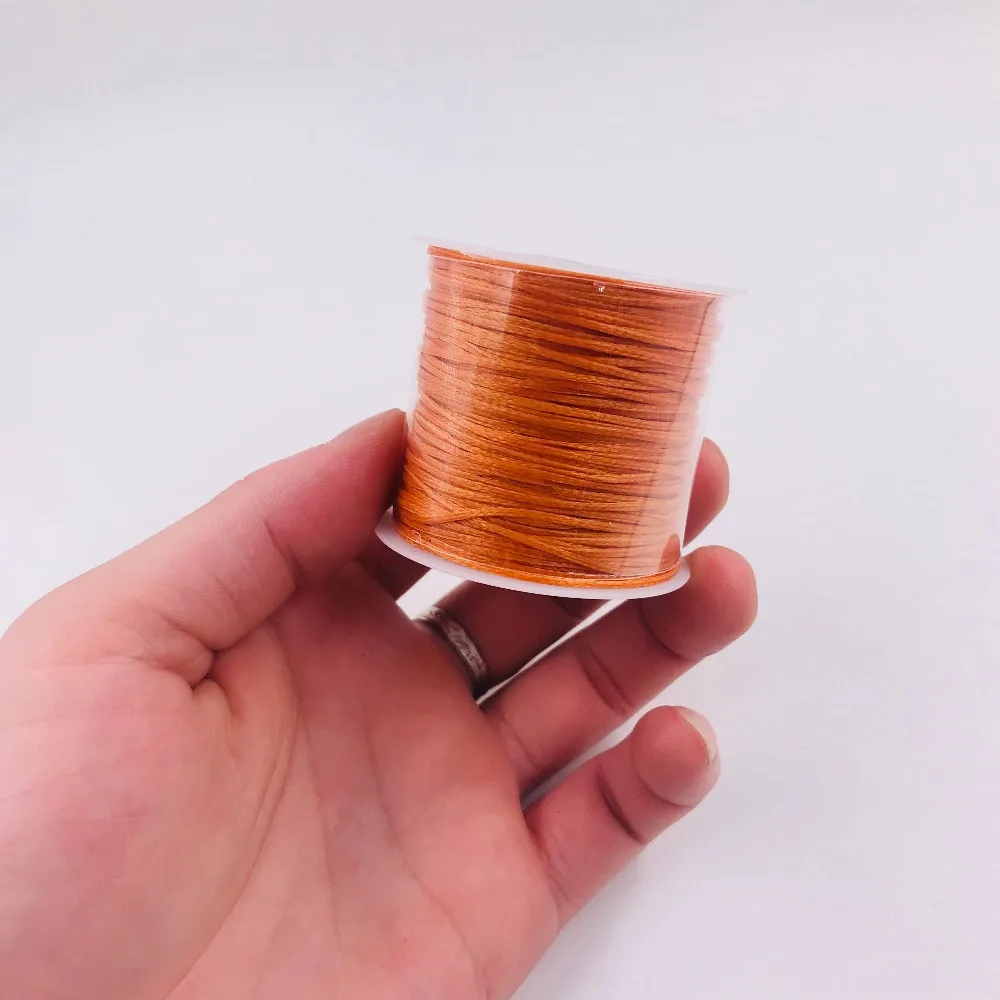 Маленький рулон ручной работы Кожа DIY 210D плоская цепочки из воска швейная нить около 40 метров кожаный диван кожаный мешок
