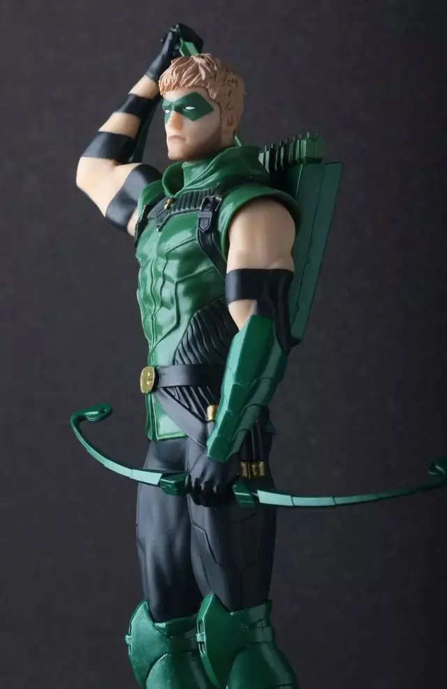 Новые горячие фигурка DC Comic Лига Справедливости Супер герой Зеленая Стрела Oliver королева Сумасшедшие игрушки фигурку