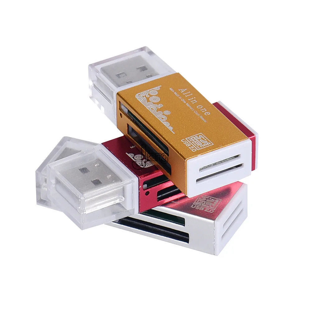 Горячая Смарт кард ридер мульти карта памяти для карты Pro Duo Micro SD TF M2 MMC SDHC MS|memory card