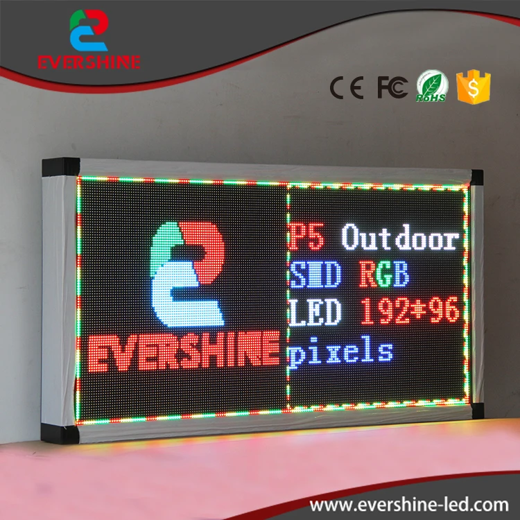 Светодиодная панель для улицы p4 полноцветный светодиодный рекламный дисплей
