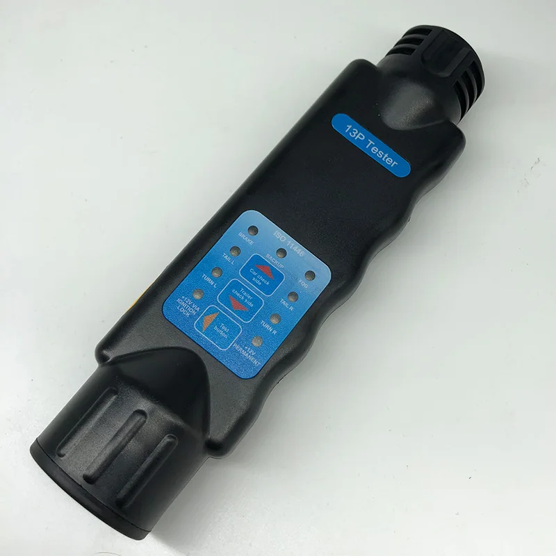 12V 13 Pin Европейский грузовик с прицепом розетка Тесты er проводки световой сигнал