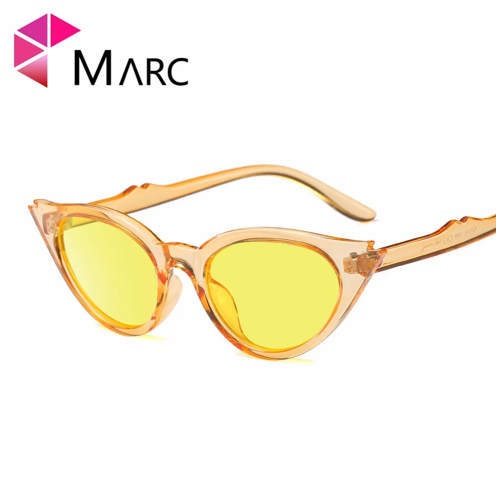 

MARC UV400 2018 NEW WOMEN Design Sunglasses Oculos Fashion Classic Cat Eye Tortie Transparent Plastic Leopard