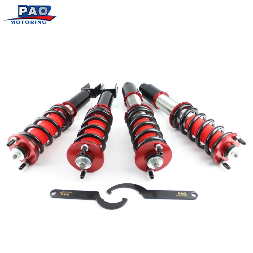 PAO MOTORING Coilover пружинная стойка амортизатор для Acura Integra 1990 1993 не регулируемый