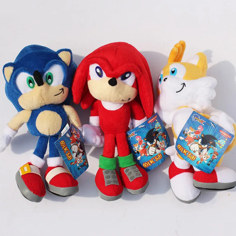 1 шт. 23 см Соник ежик плюшевые игрушки|sonic hedgehog plush|sonic the plushsonic plush toys |