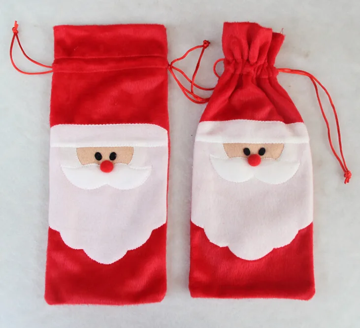 1 шт. креативные подарочные сумки Красного Деда Мороза Рождественская крышка для
