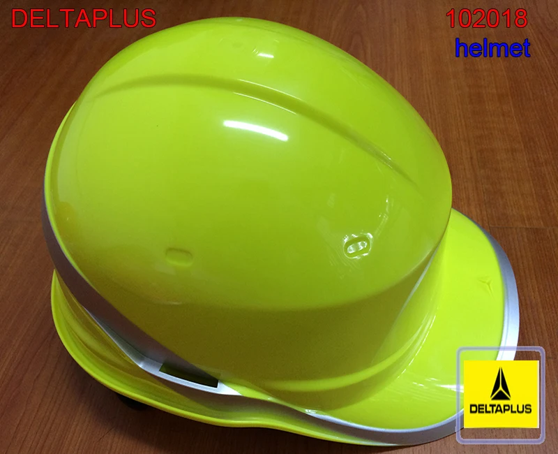 DELTA PLUS 102018 ABS защитный шлем электрическая изоляция casco de seguridad дышащие светоотражающие защитные шлемы - Цвет: Fluorescent yellow