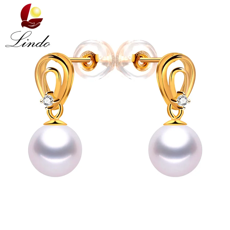 Модные 18K золотые ювелирные изделия женские элегантные благородные 5А