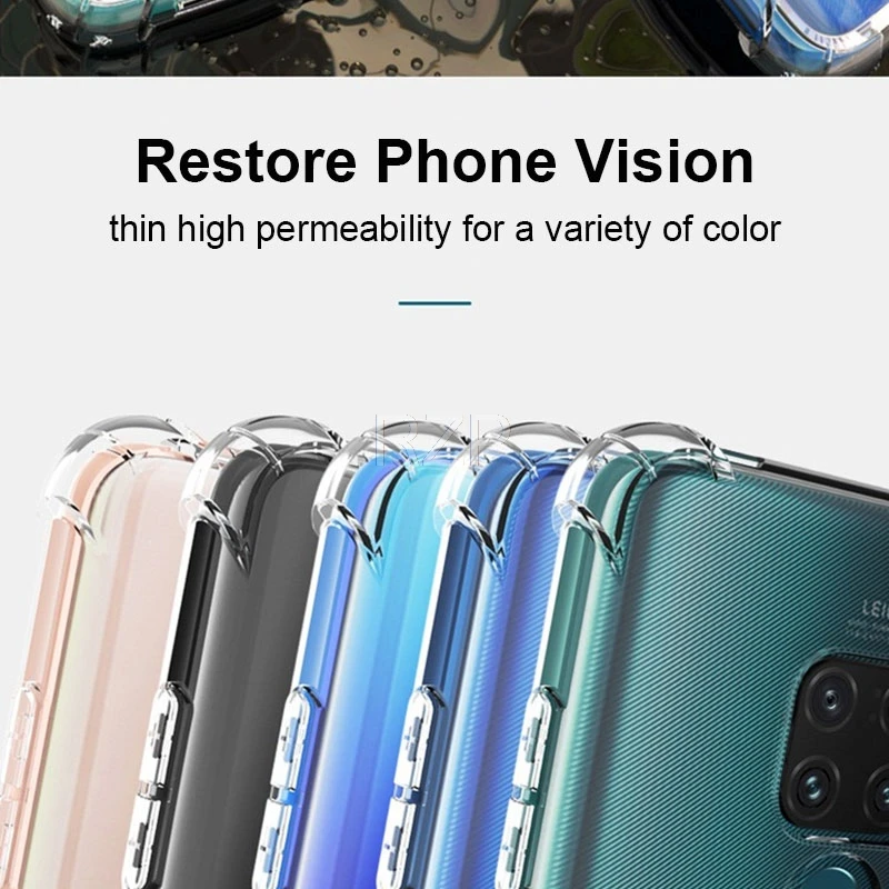 RZP 3D прозрачный чехол для телефона huawei mate 10 20 X lite Pro задняя крышка для huawei mate 20 lite Мягкий ТПУ силиконовый чехол