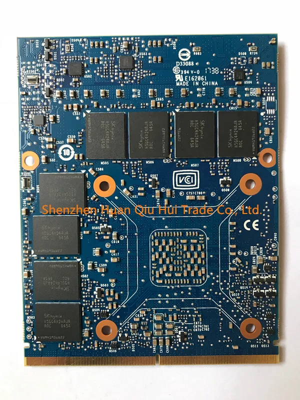 Бесплатная доставка DHL оригинальная GTX980M GTX 980M графическая GPU карта N16E GX A1 8 ГБ GDDR5