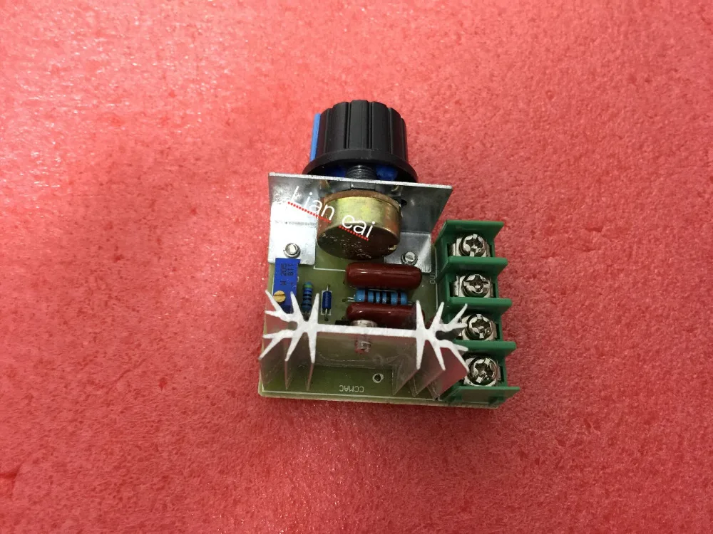 AC 220 V 2000 W SCR Напряжение регулятор затемнения Диммер Скорость термостат контроллер