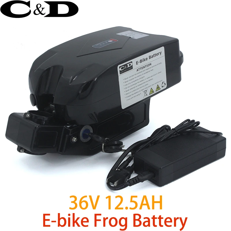 36 В в 12.5AH E bike/ebike батарея FrogForg модель литий ионный аккумулятор и электрический