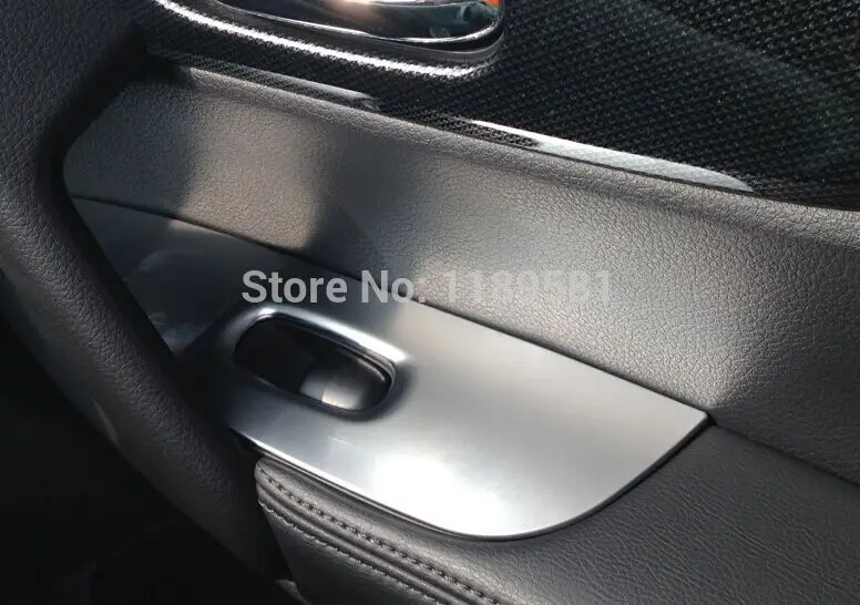 For Nissan X-Trail Rogue 2014 2015 2016 2017 ABS Pearl Chrome Interior Door buttons panel Cover Trim | Автомобили и мотоциклы