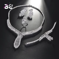 be 8 hotsale african 4pcs bridal jewelry sets new fashion dubai jewelry set for women wedding party accessories design s207