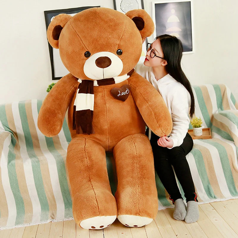 High Quality Teddy Bear With Scarf Stuffed Animals Plush Toys Doll Lovers Birthday Baby Gift | Игрушки и хобби