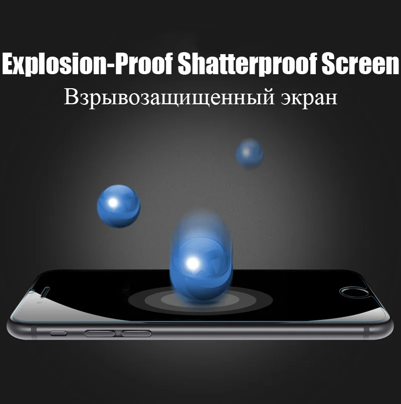 Улучшенное закаленное стекло 0 26 мм 9H Защита экрана для iphone 5 5s SE 4s 6s 7 X XS MAX XR 8 Plus