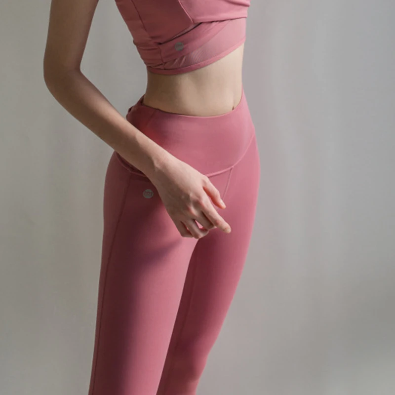 Лидер продаж Йога Брюки для Для женщин Пилатес тренировочная одежда очень