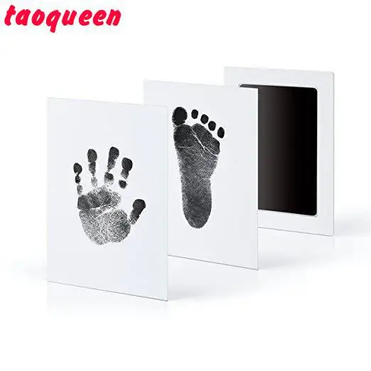 Taoqueen специальные детские руки ноги печати и штамп Pad чернила оставить следы Детские сувениры