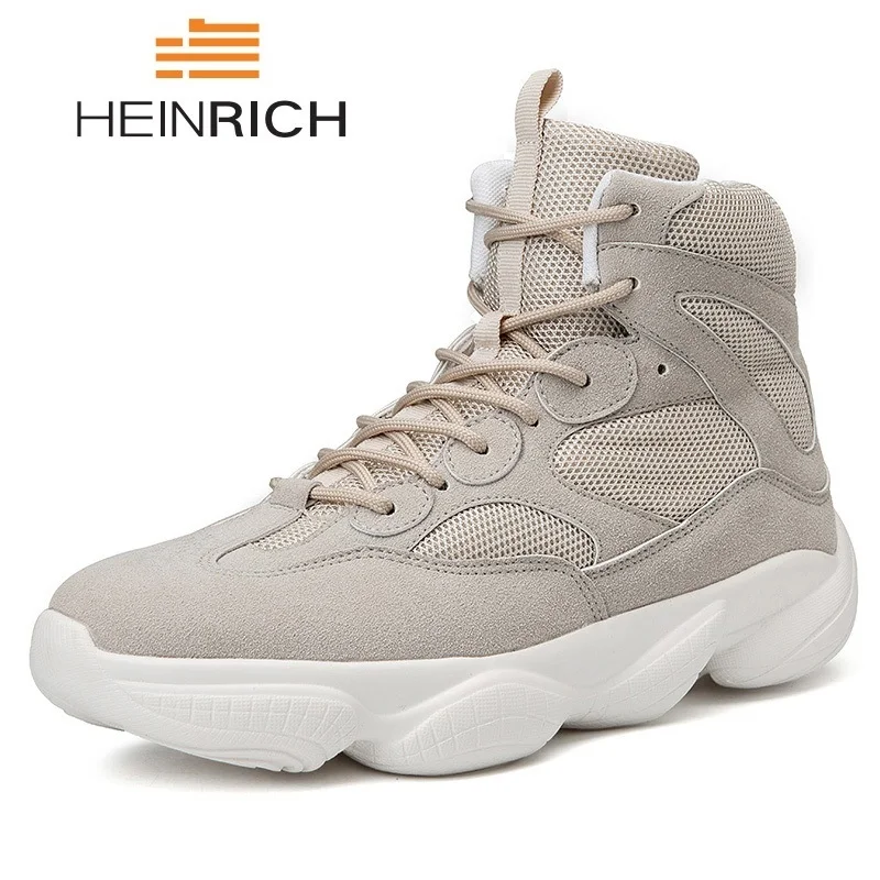 HEINRICH Men Shoes Autumn Winter Mesh Breathable Sneakers Fashion Comfortable Casual Trainers Salomones | Обувь