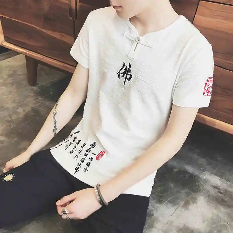 Бесплатная доставка белье Мужчины Лето большая футболка с вырезом на шее в