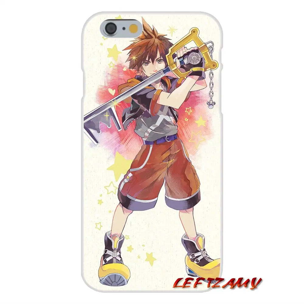 Kingdom Hearts Cool Best для iPhone X 4 4S 5 5S 5C SE 6 6S 7 8 Plus Аксессуары чехлы