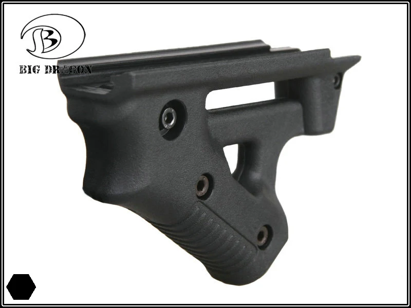 Тактический CL19 Triangl Grip нейлоновый зажим для страйкбола 21 мм 22 мм ширина рельса Черный игрушечный пистолет принадлежности для охоты Вечерние